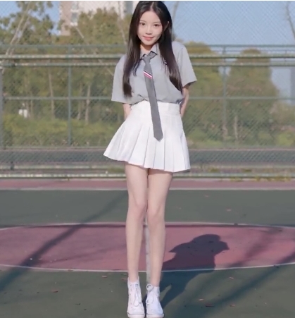 三次元美少女的MMD清纯女神