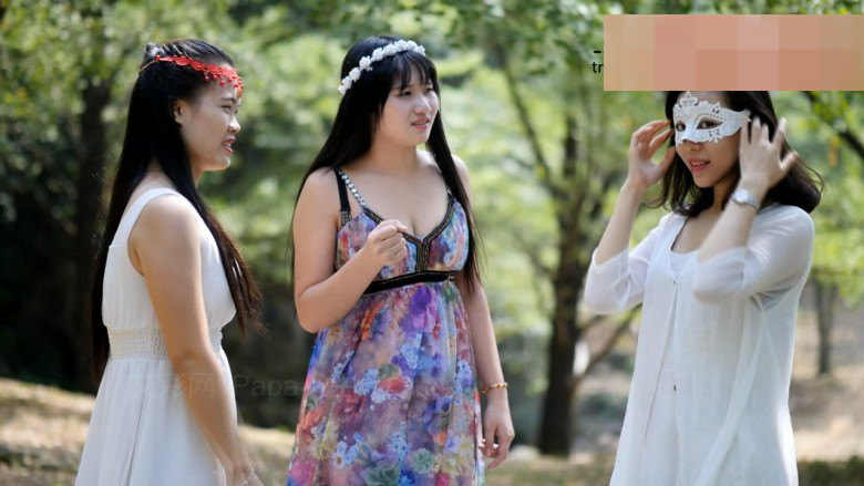 《小主三女孩草地TK》高清MP4视频，时长15分钟郊游游戏