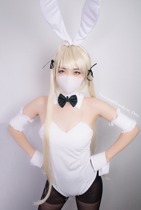 口罩女神高颜值玩偶姐姐作品