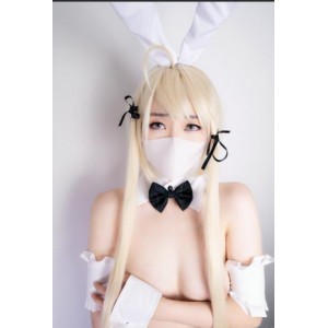 口罩女神高颜值玩偶姐姐作品