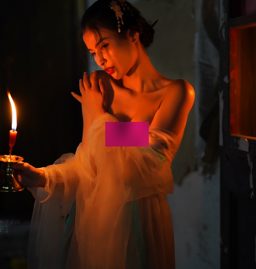 王竹子失眠教学：珍藏系列V博私拍，颜值模特大福利！