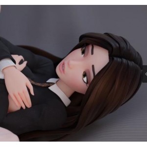 《OgirlsArt》3D动画合集：小人物女主引领欧美风潮，稀少兽造型惹人注目