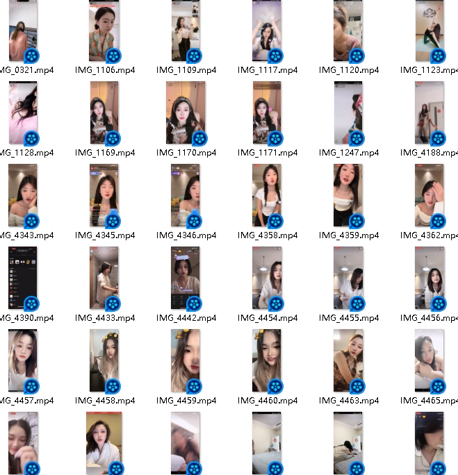 疯狂抖音：美女闪现369小短片，3.81G视频尺度有人气