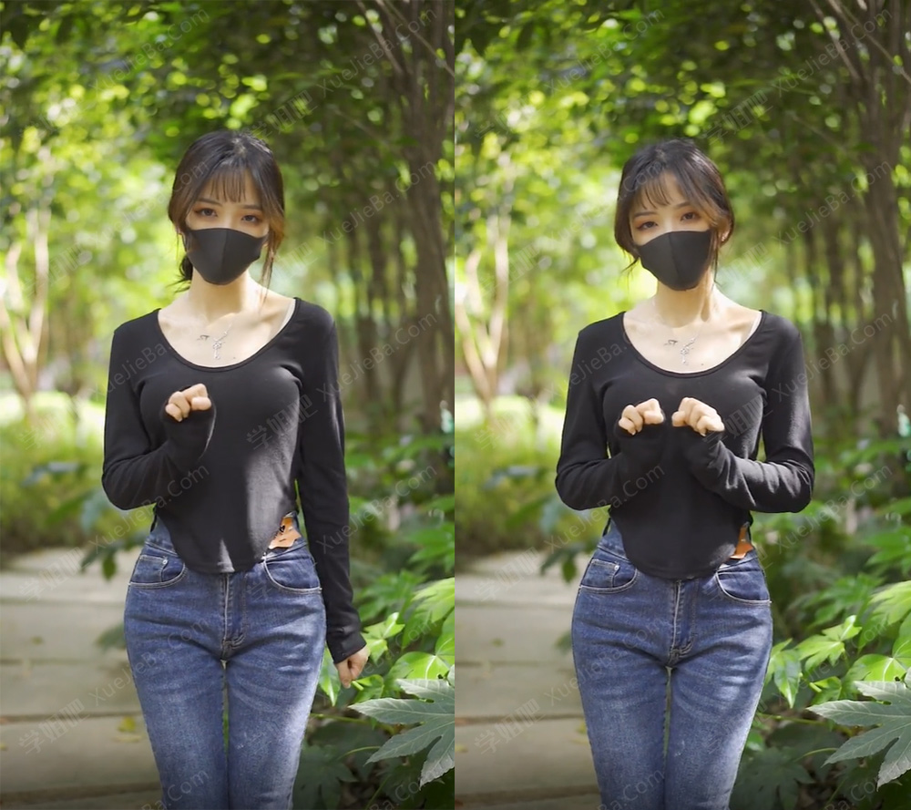 网友抖音玩偶姐姐模仿合集2V1G，甜美风格尽显