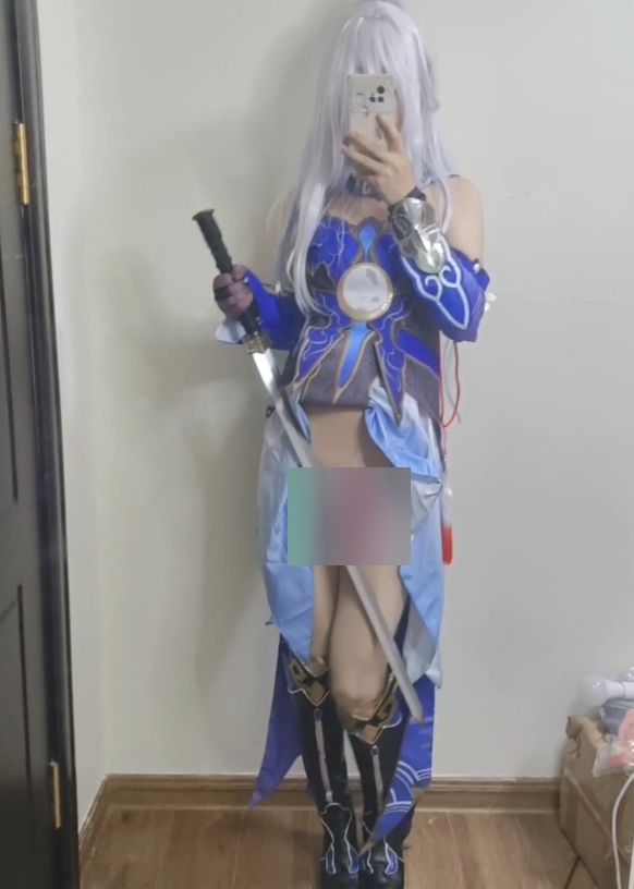 水银灯镜流COS四部3G推特伪娘绝赞合集