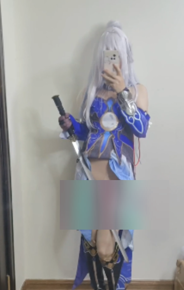 水银灯镜流COS四部3G推特伪娘绝赞合集